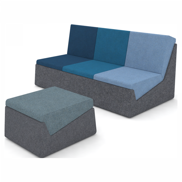 Modul 3-Sitzer-Sofa