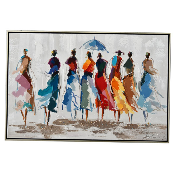 Gemälde „Frau geht spazieren“