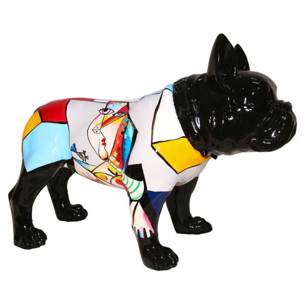 Bulldog Pablo Skulptur