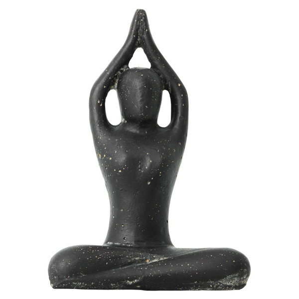 Yoga Lady-Skulptur