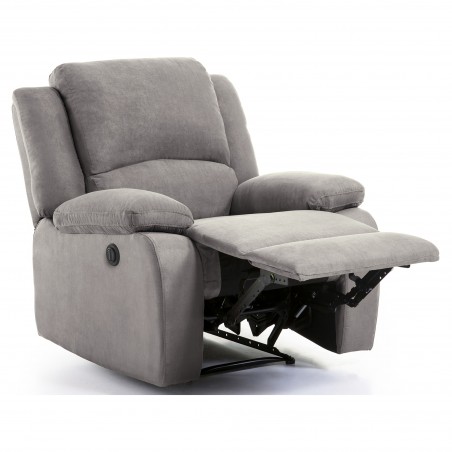 9121EE Elektrische ontspanningsstoel met microfiber lifter