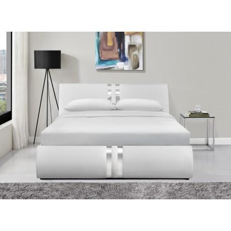 Cadre de lit 1143 avec tête de lit et coffre