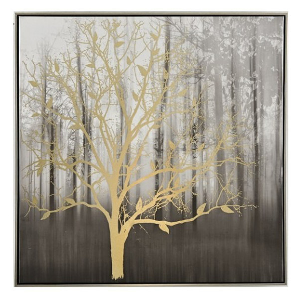 Tafel met gouden boomtakken