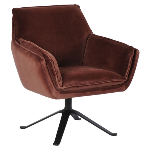 Fluwelen fauteuil Coventry