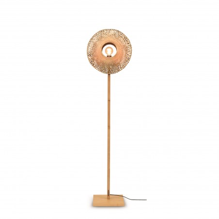 Подова лампа Калимантан с вертикален абажур