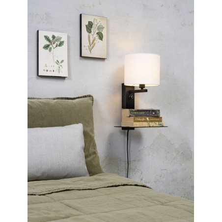 Стенна лампа Florence с абажур