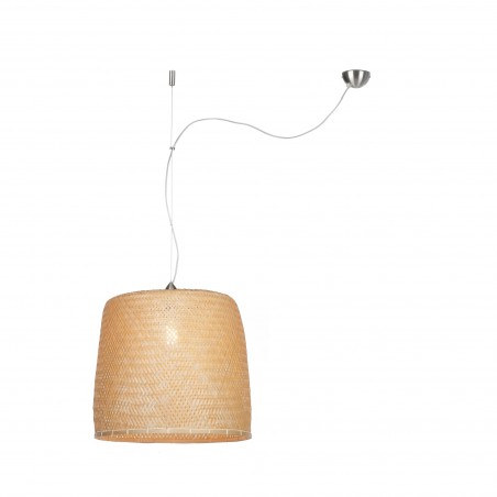 Серенгети висулка лампа, изработена от бамбук
