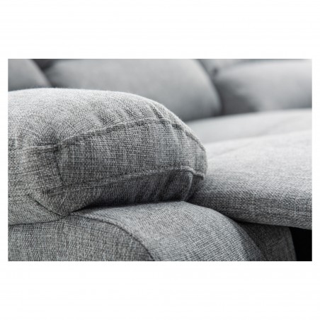 9121 3-местен ръчен диван за релаксация от плат