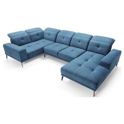 Невиро десен панорамен ъглов диван