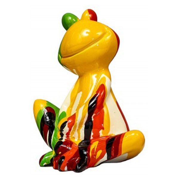 Льо Рей седнала жаба скулптура