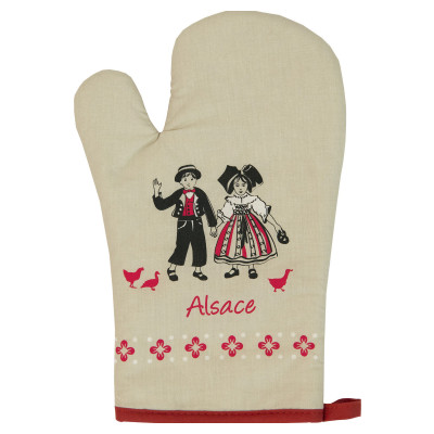 Комплект ръкавици за фурна Kindheit и гърне