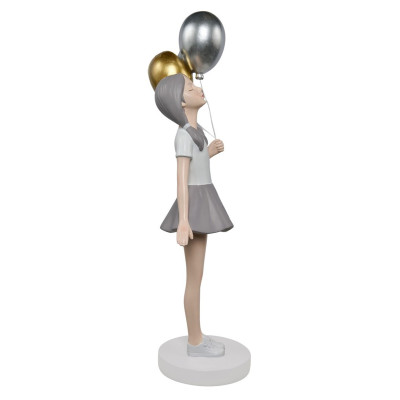 Скулптура момичешки балон