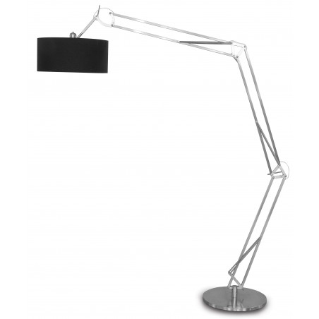 Stojací lampa Milano XL niklová povrchová úprava