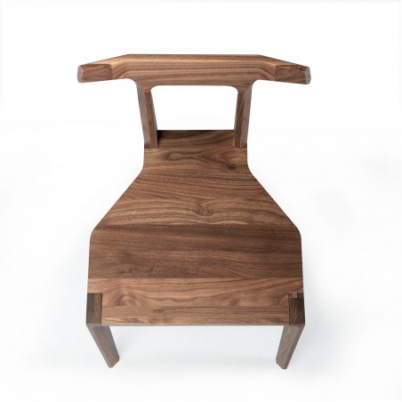 Židle Orca z ořechového dřeva
