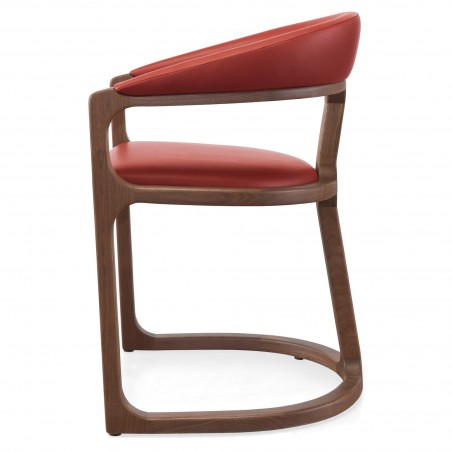Židle Kobe z ořechového dřeva