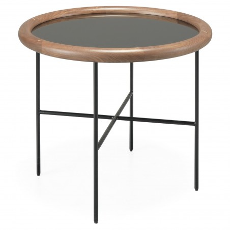 Konferenční stolek Side by Side se skleněnou deskou