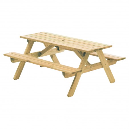 Malu FSC borovice piknikový stůl