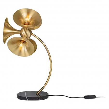 Jazz mosazná stolní lampa