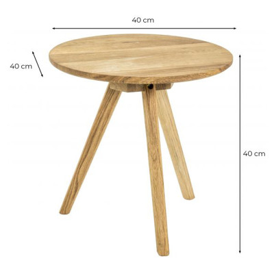 Artesan kulatý konferenční stolek