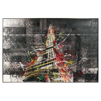 Eiffelova věž, malba