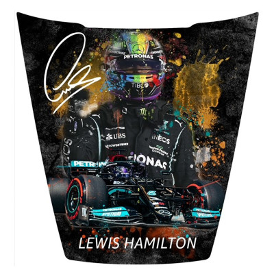 Lewis Hamilton F1 kapota