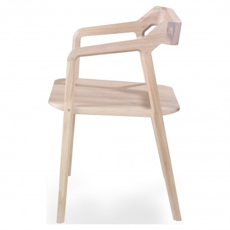 Kundera Sessel aus Eichenholz