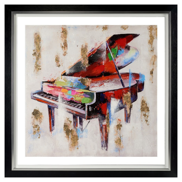 Le Piano Acryl-Leinwand