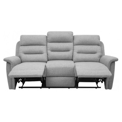 9222 3 pers manuel stof afslapning sofa