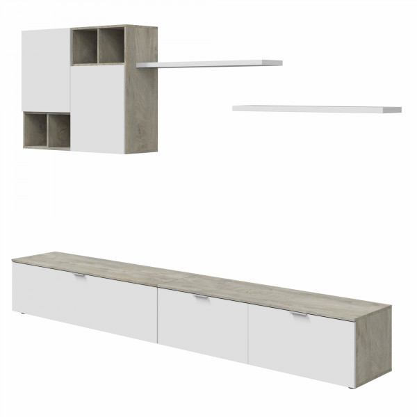 Wall TV Stand Set 2 Lav...