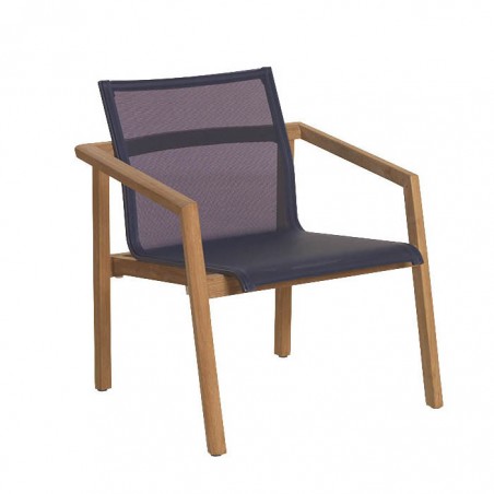 Sæt med 2 lave Tekura stole