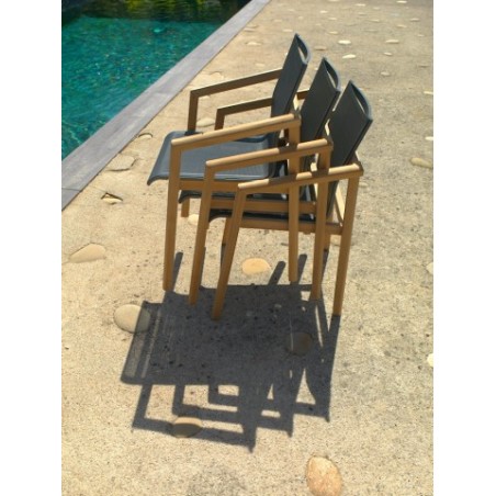 Sæt med 2 lave stole Tekura