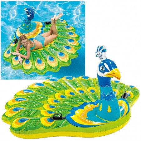 Isla de Pavo Real Inflable