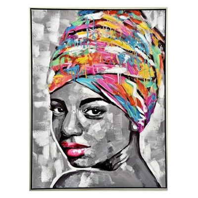 Pintura de mujer con turbante