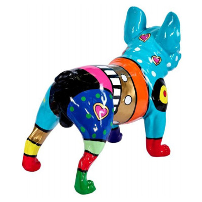 Escultura de perro Bam Bam en 4 patas