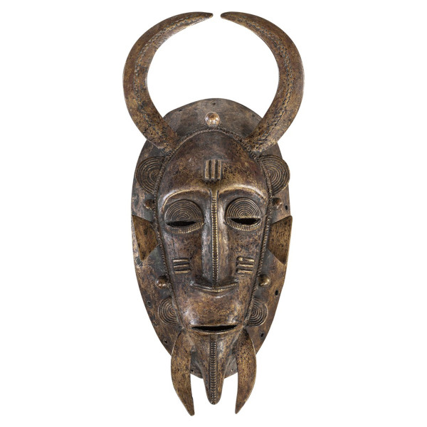 Máscara de bronce Kpeliyee