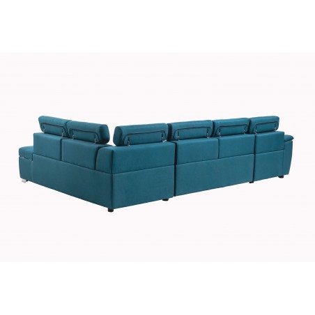 Parma muunneltava sohva, jossa 2 arkkua