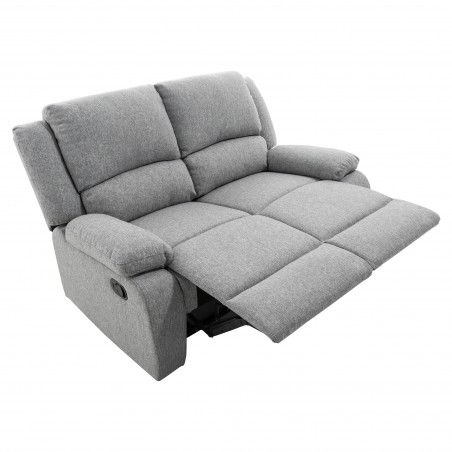 9121 Manuaalinen 2 istuttava kangas rentoutuminen sohva
