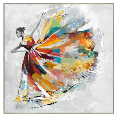Tanssijan maalaus