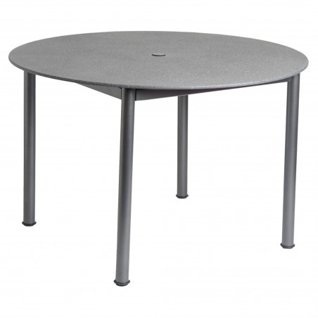 Table ronde Portofino avec plateau fibre de verre