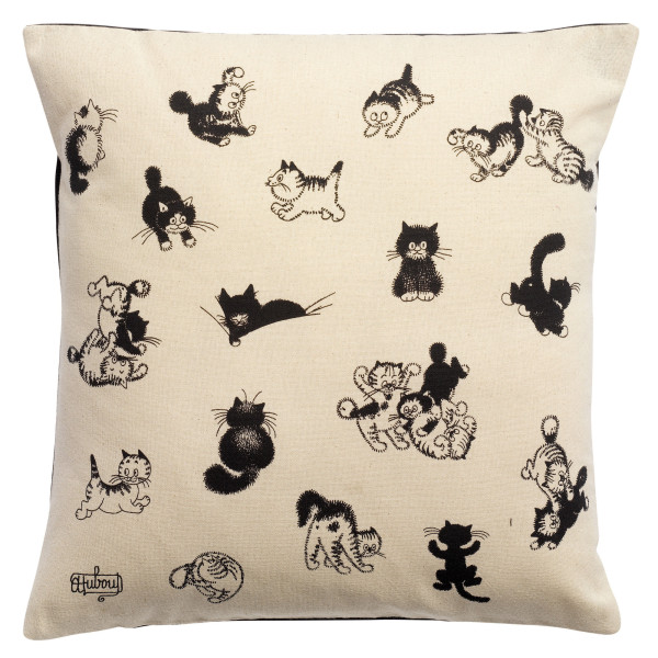 Coussin Dubout Les chatons