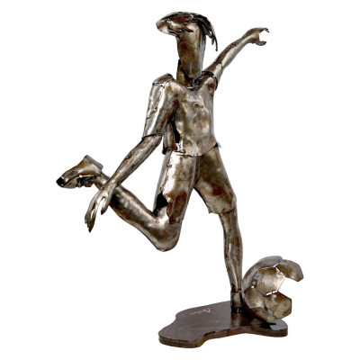 Sculpture Foot Man