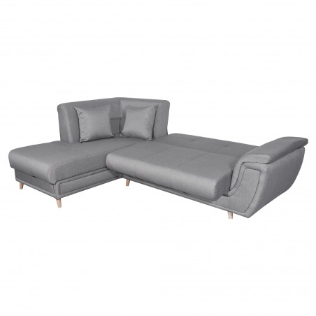 Σαράντα γωνιακός καναπές μετατρέψιμος αριστερά