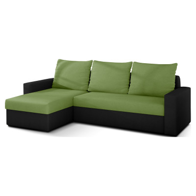 Livio κλασικός πτυσσόμενος αριστερός γωνιακός καναπές