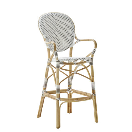 Isabelle barska stolica s vanjskim naslonima za ruke