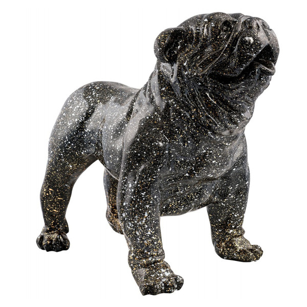 Skulptura svjetlucavog psa