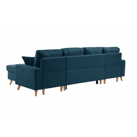 Artiku panorámás kanapé ággyá alakítható, 2 tárolóval