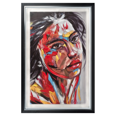 Akril vászon Női arc portré