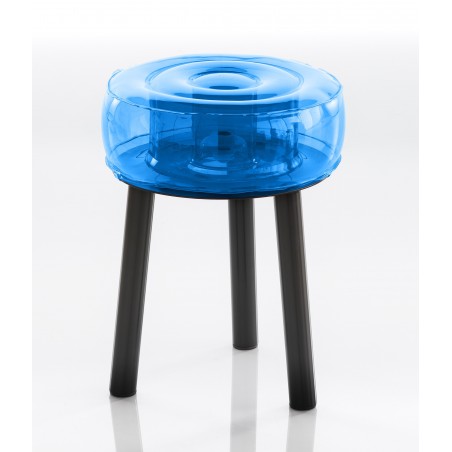 Eko Floofy stool in TPU and aluminium