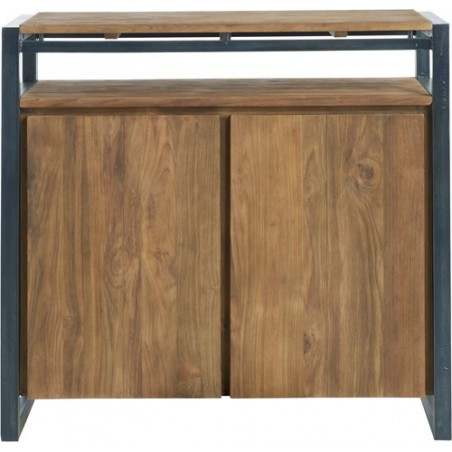 Fendy chest of drawers 2 doors 1 rack