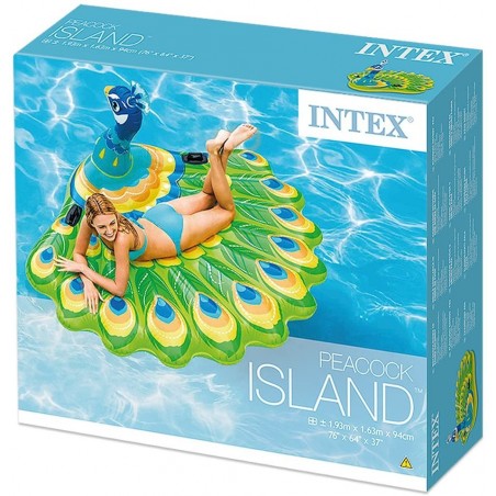 Peacock Island inflatable